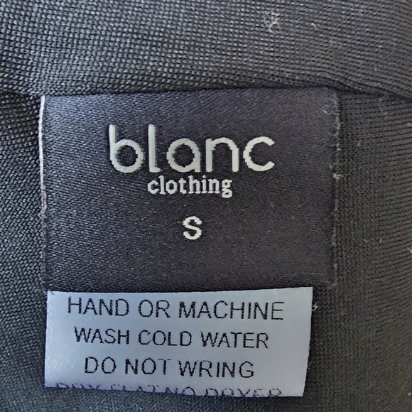 Small Blanc Abstract Print Long-Sleeve Bodycon Dress - Picture 5 of 5